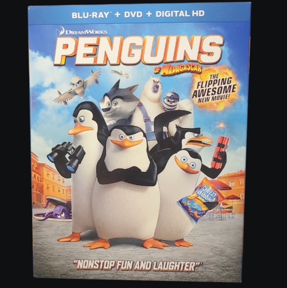 BLU-RAY+DVD "PENGUINS OF MADAGASCAR             2 DISC SET